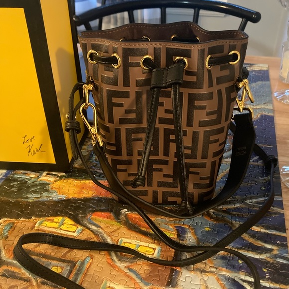 Fendi Bucket Bag. Never been used before.  Perfect condition.  Authentic. - Picture 6 of 8